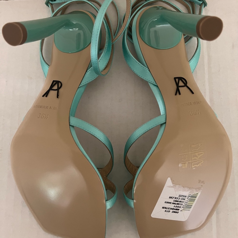 Paul Andrew Crystal & Leather Sandals - Picture 16 of 16